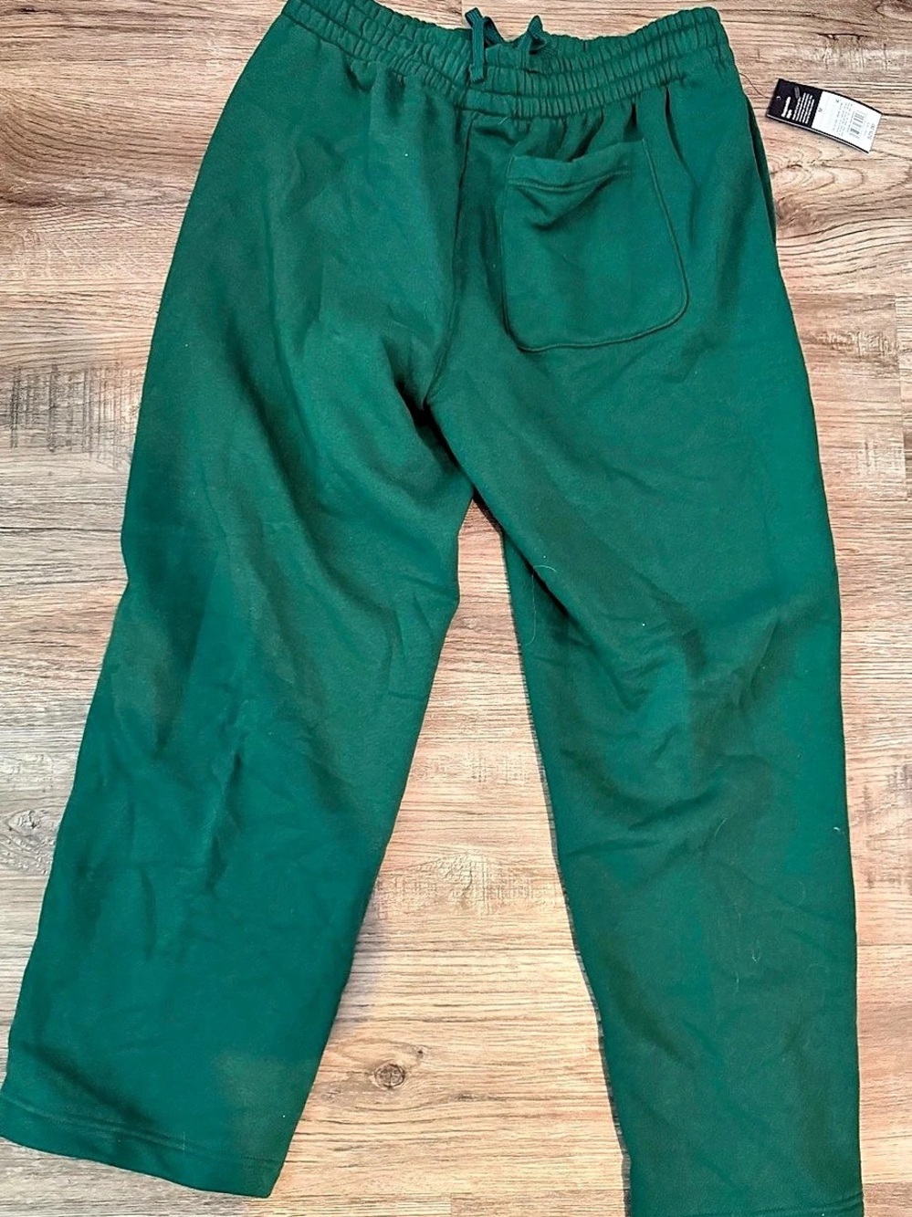 Women's Wide Leg Sweatpants Green Medium